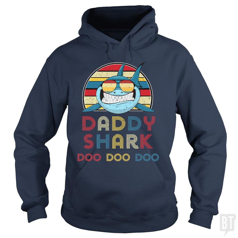 Daddy Shark Hoodie