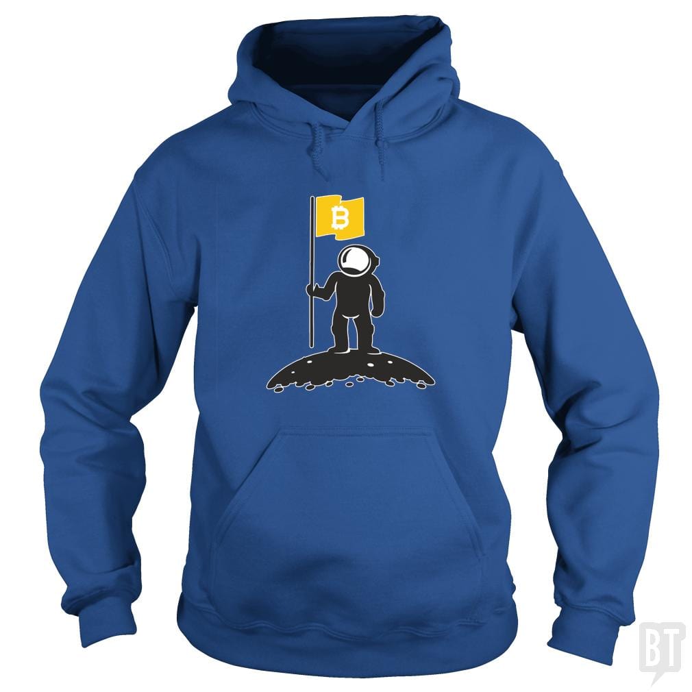 Bitcoin To The Moon Hoodie
