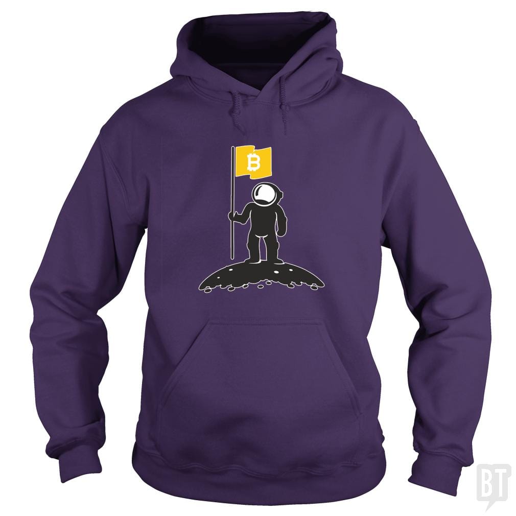 Bitcoin To The Moon Hoodie