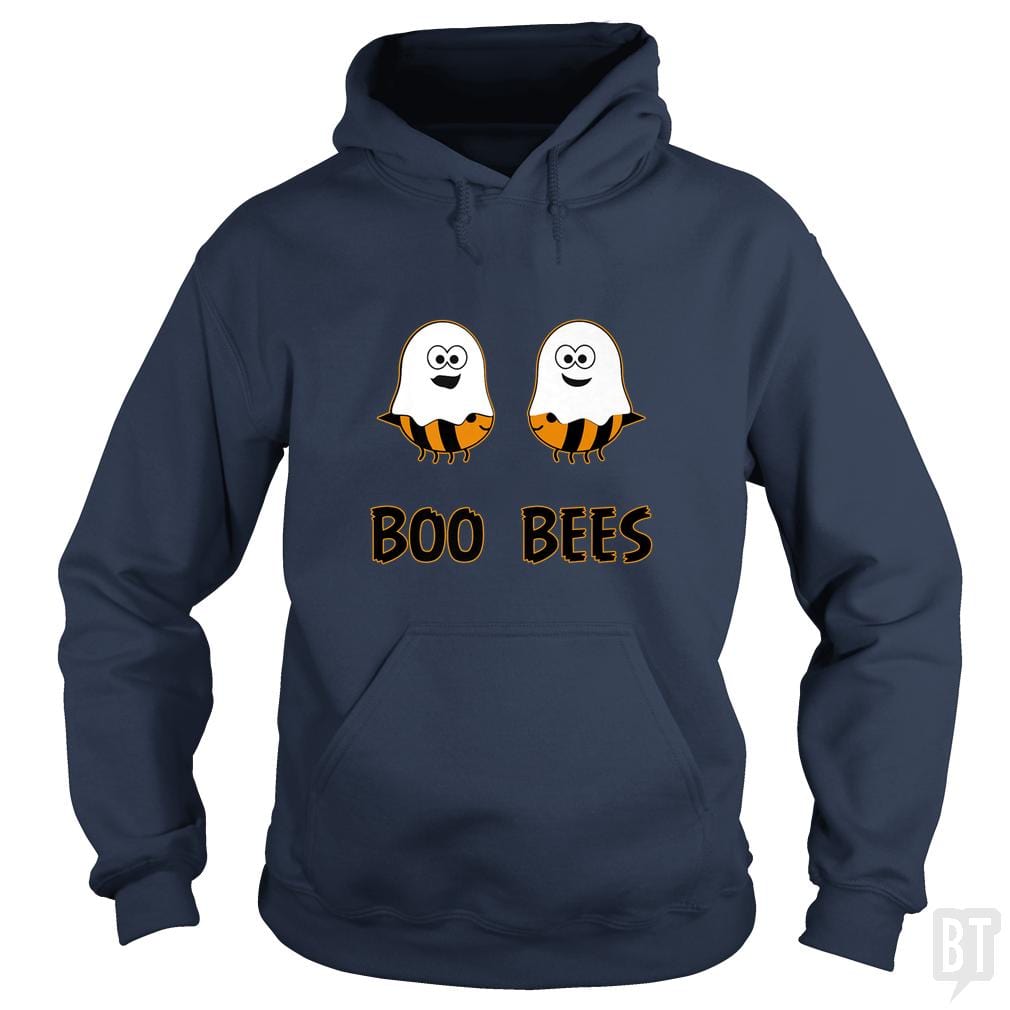 Boo Bees Halloween Ghosts and Bees Hoodie