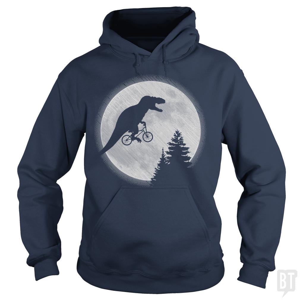 Dino Goes To The Moon Hoodie