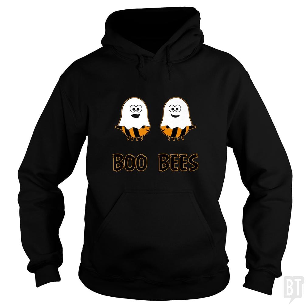 Boo Bees Halloween Ghosts and Bees Hoodie
