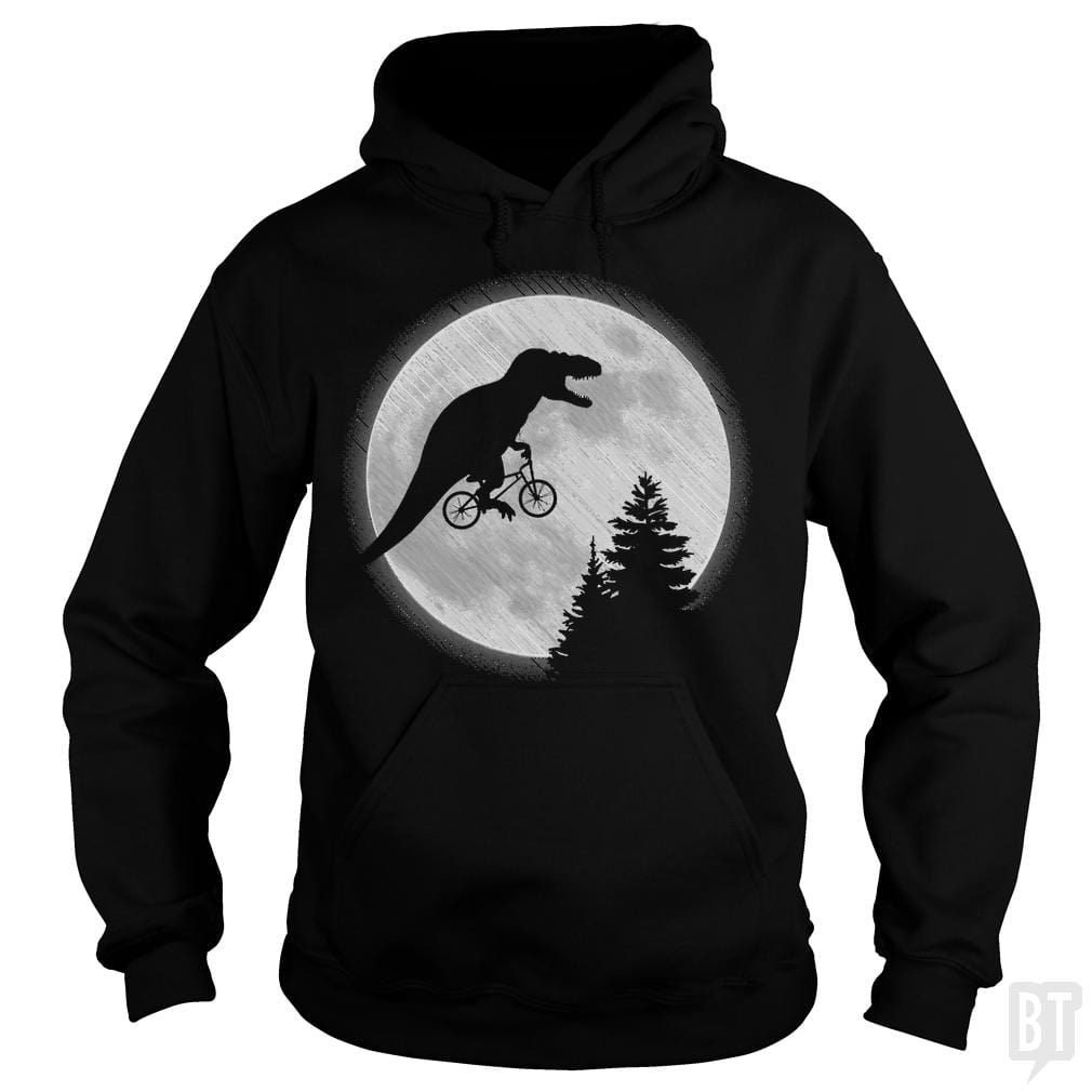 Dino Goes To The Moon Hoodie