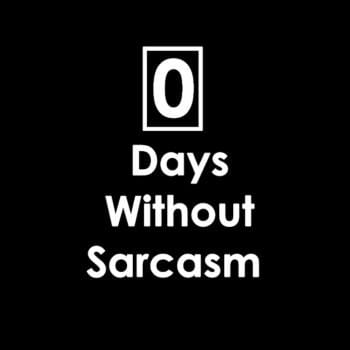 Zero Days Without Sarcasm Hoodie
