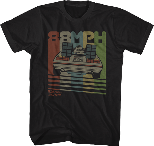 Retro DeLorean Back To The Future T-Shirt