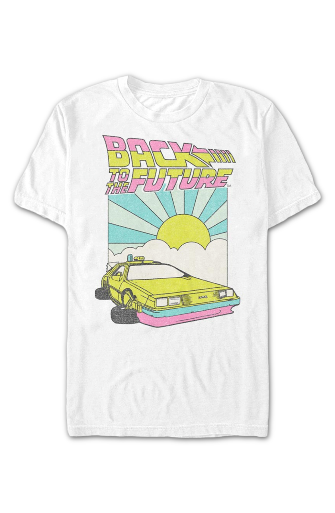Retro DeLorean Sunshine Back To The Future T-Shirt