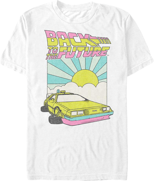 Retro DeLorean Sunshine Back To The Future T-Shirt
