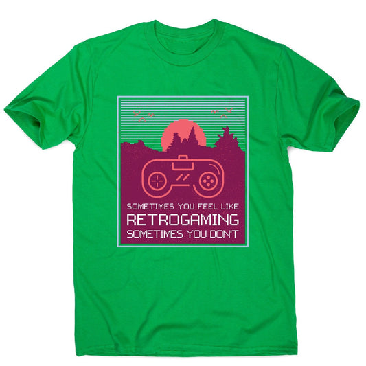Retrogaming - men's funny premium t-shirt