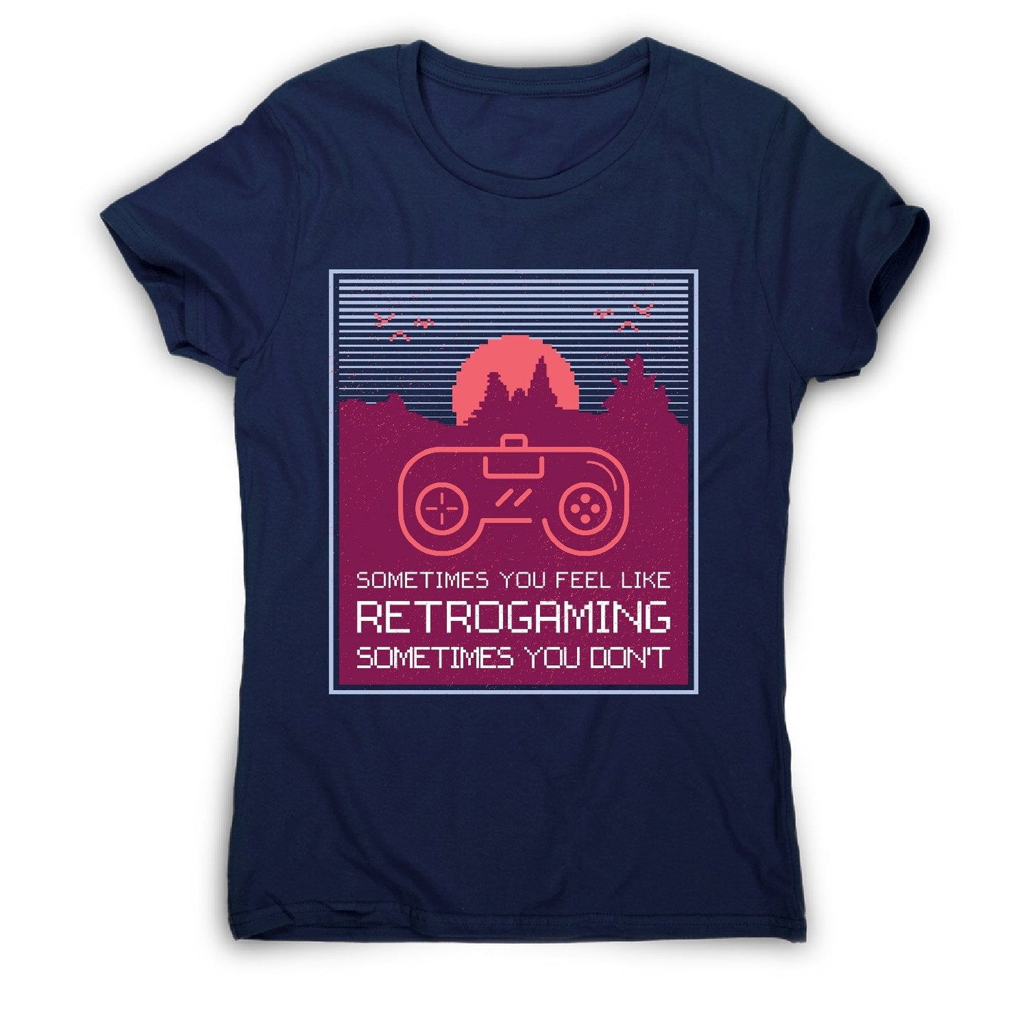 Retrogaming - women's funny premium t-shirt