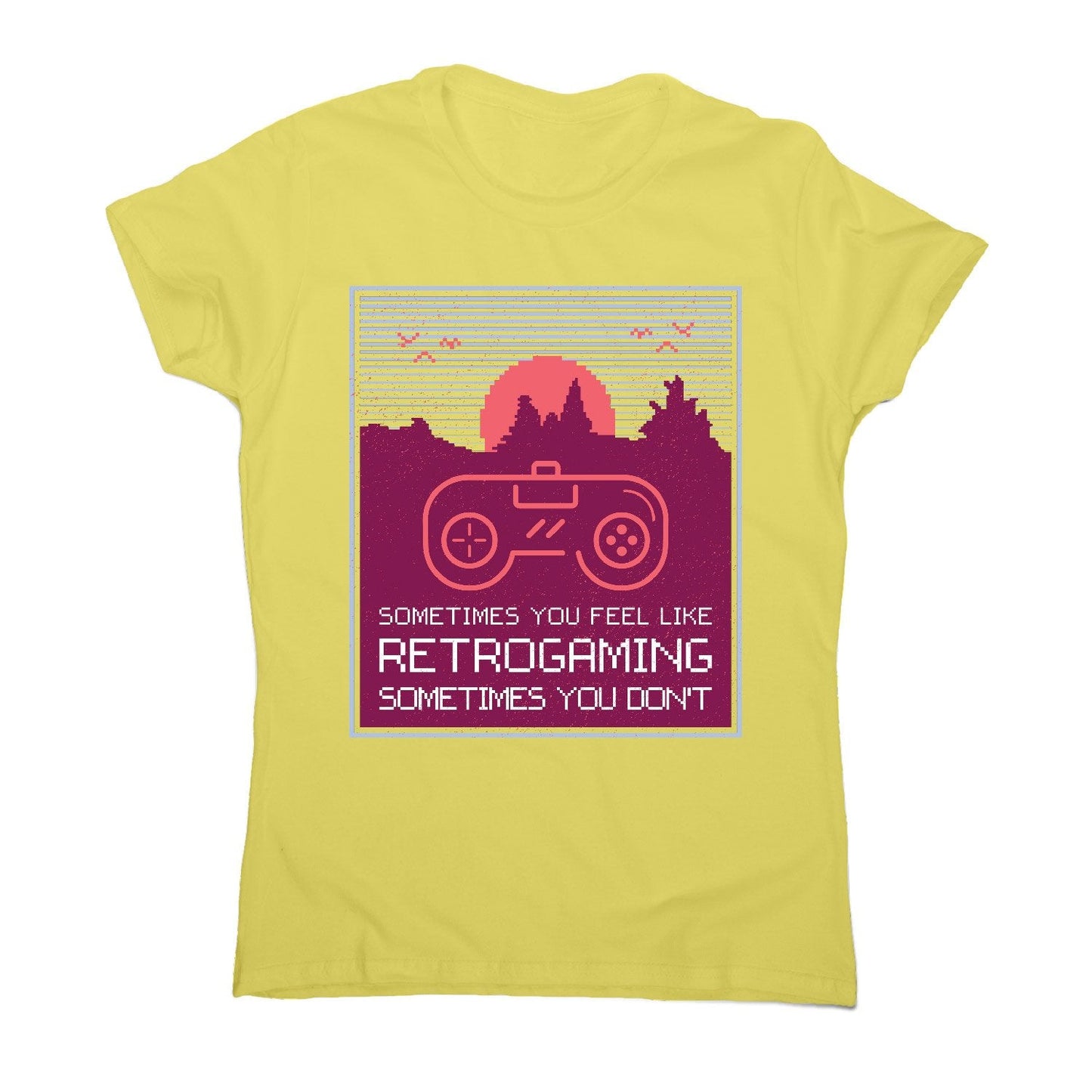 Retrogaming - women's funny premium t-shirt