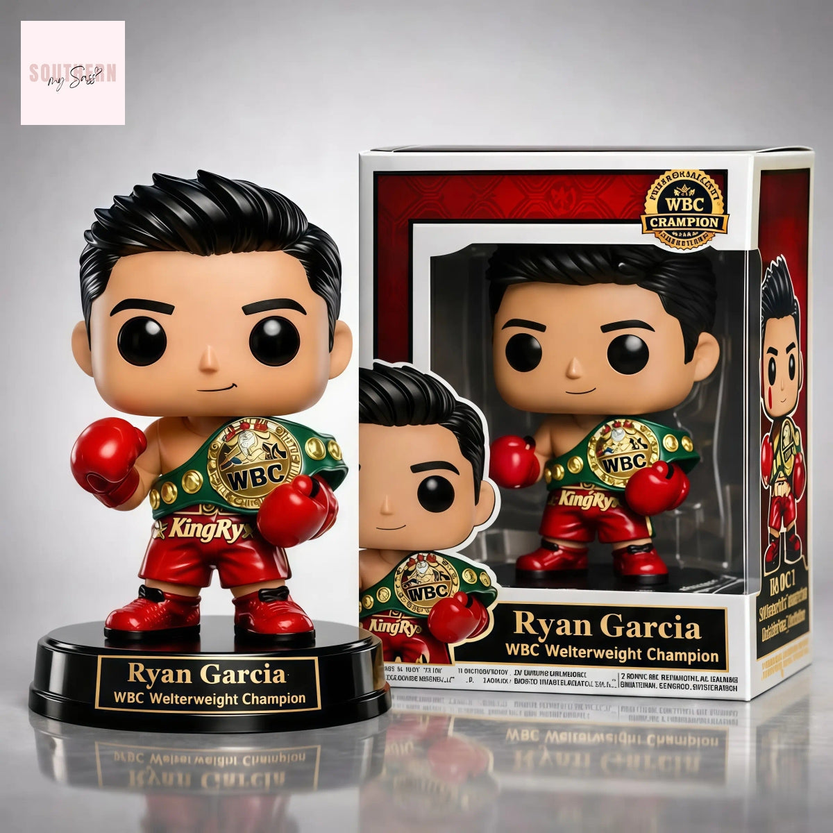 Ryan Garcia WBC welterweight champion Commemorative Pop Figure Doll