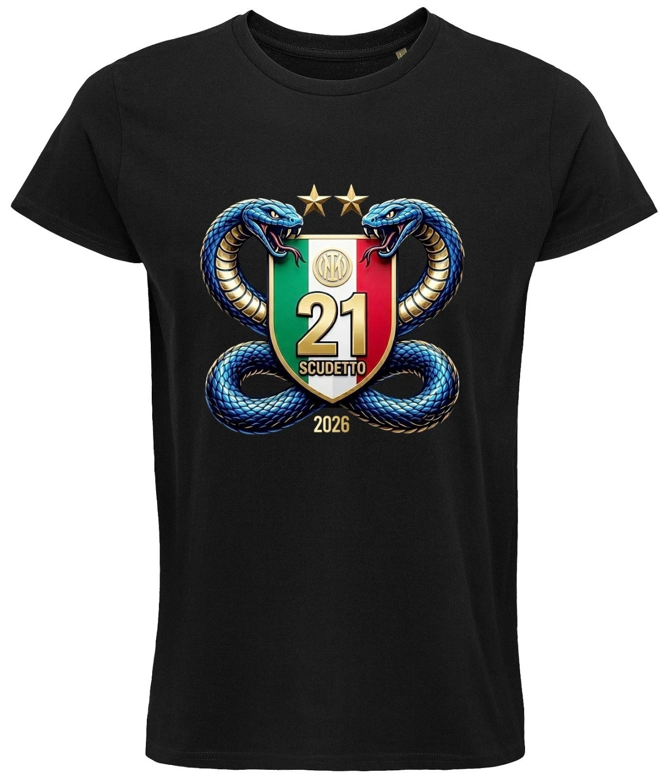 INTER Scudetto CHAMPIONE T-series A tricolor Football ita