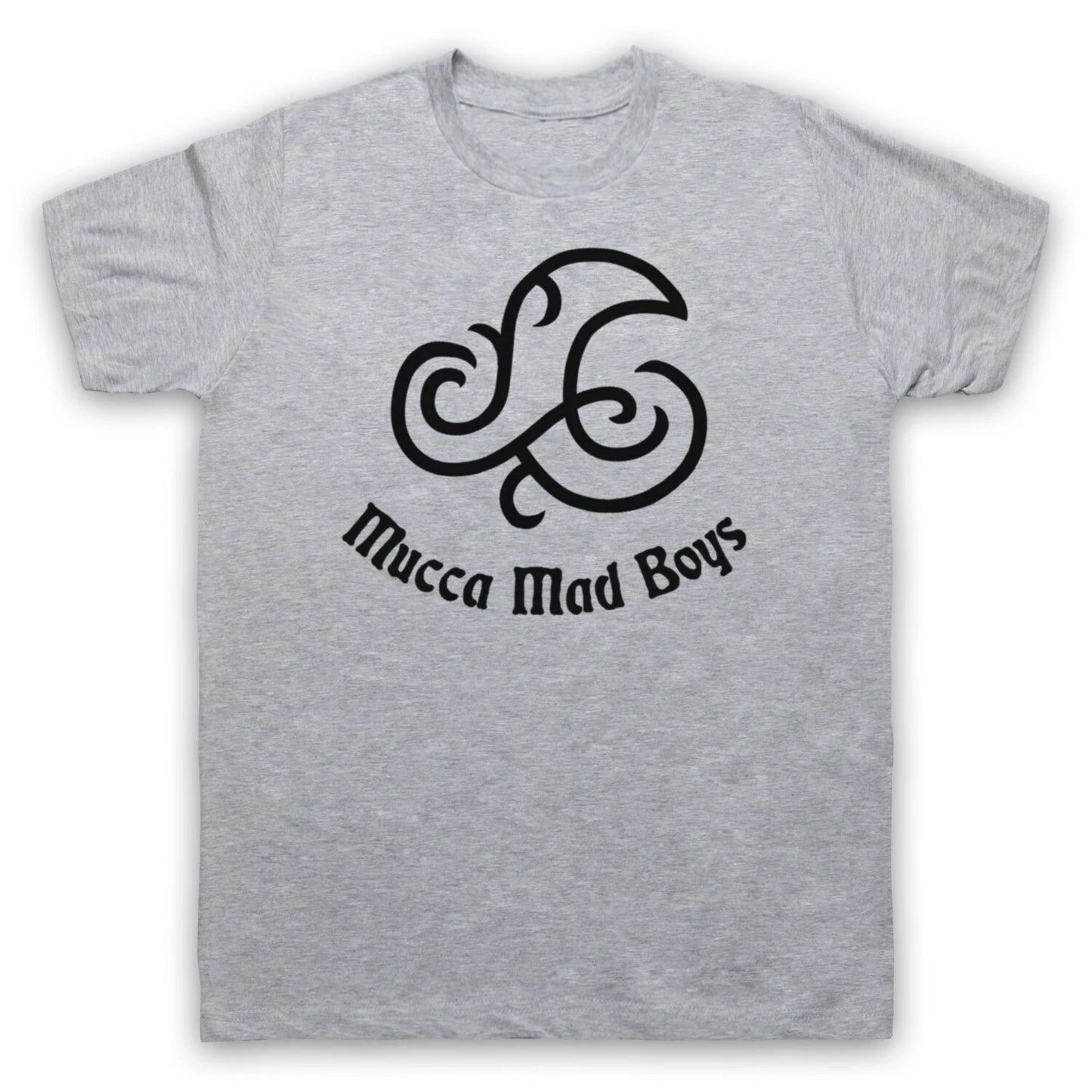 ANGRY BOYS UNOFFICIAL MUCCA MAD BOYS TATTOO TV SYMBOL MENS & WOMENS T-SHIRT