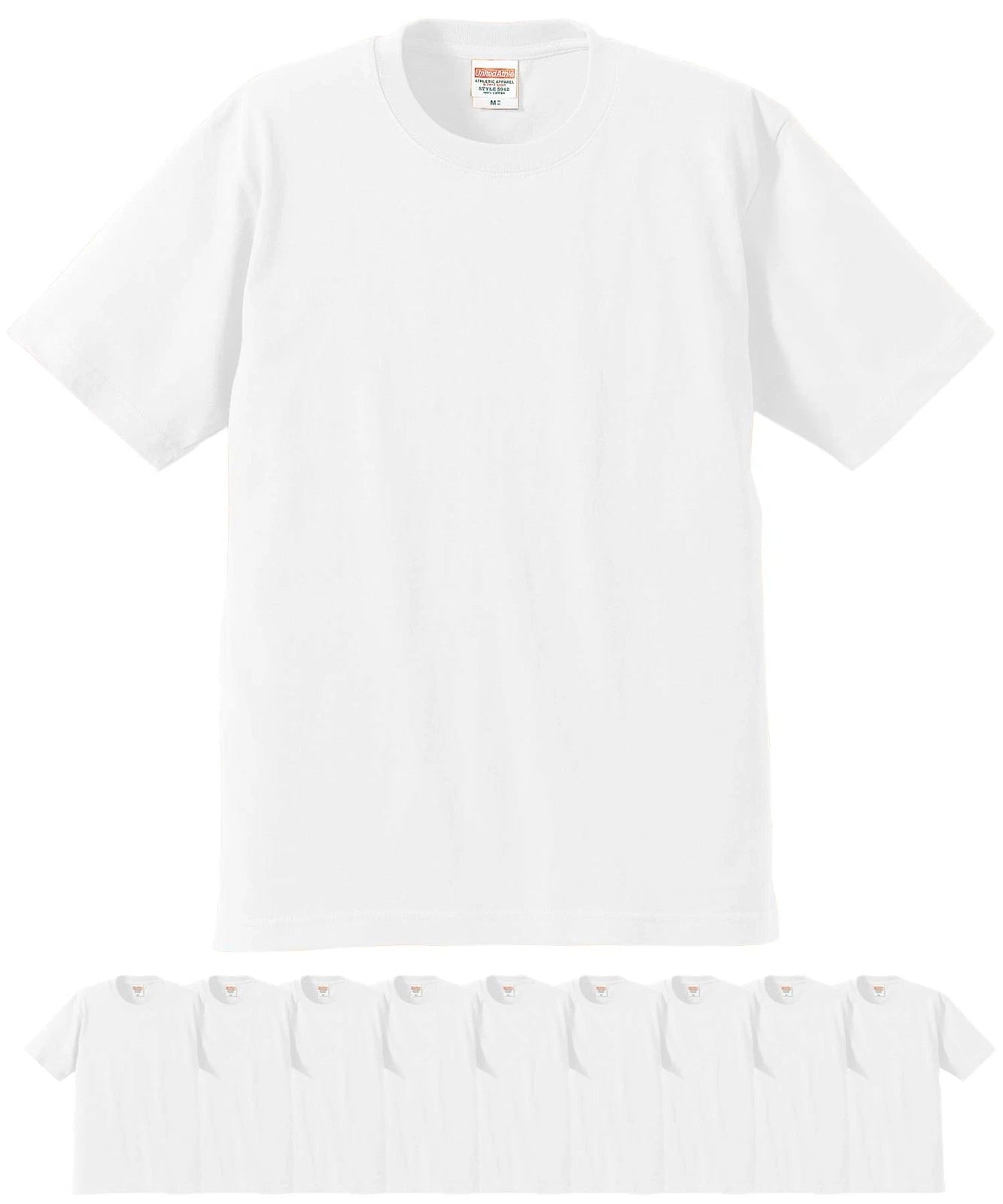 (United Athle) United Athle | 5942-01 6.2 oz Premium T-shirt 10-piece set Men's