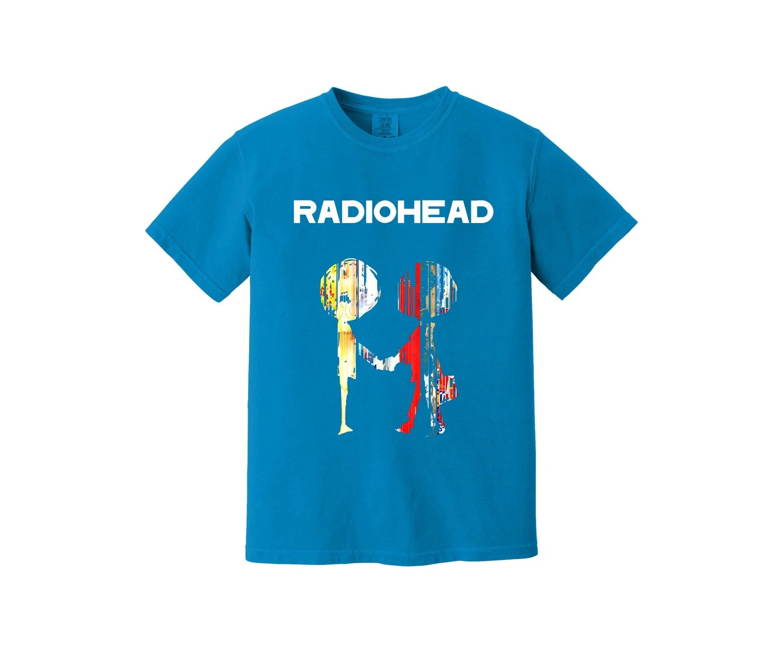 Radio Ok Computer Heavyweight T Shirt - Creep, 90s Emo Electonic Rock, Bjork