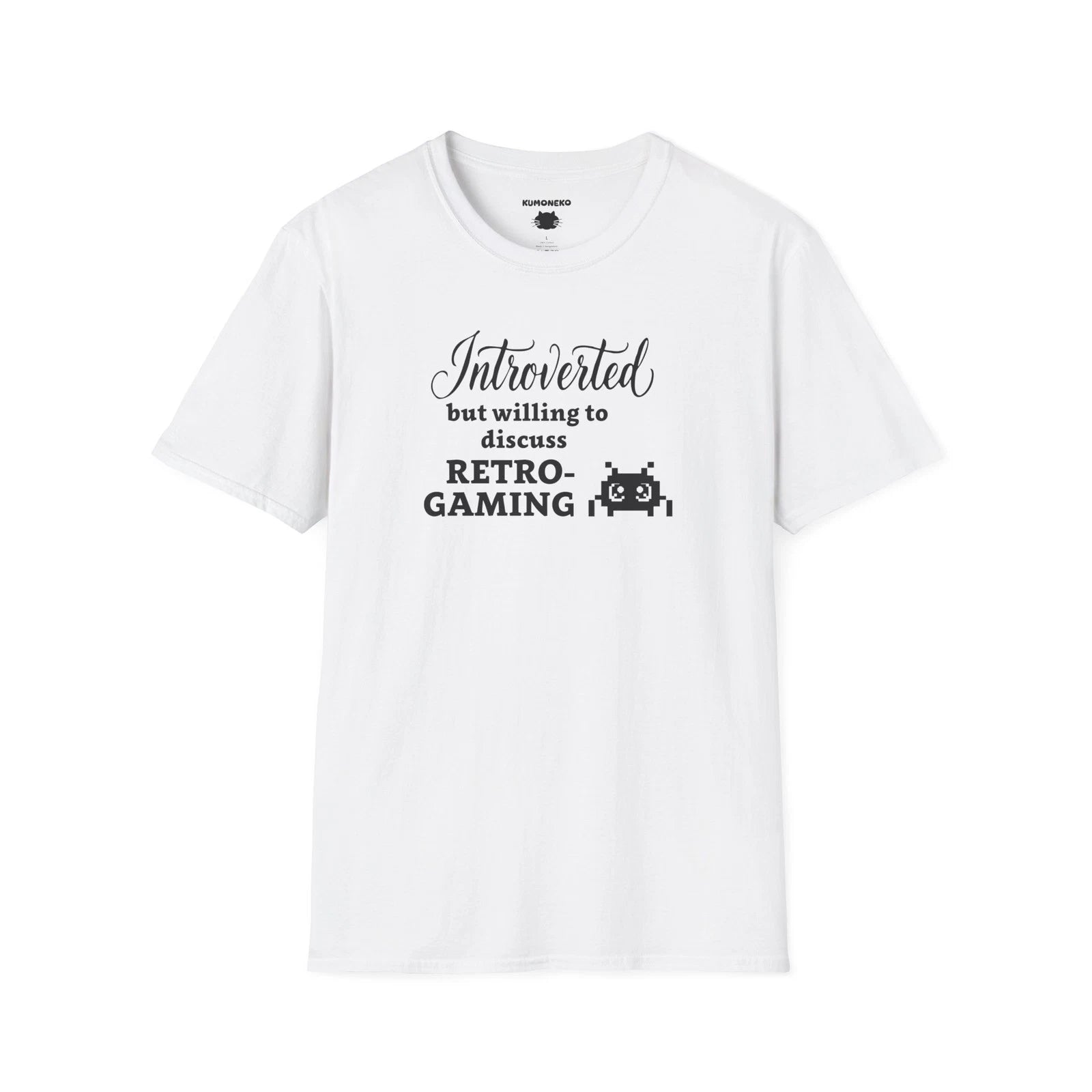 Introverted but willing to discuss retrogaming, funny gaming t-shirt