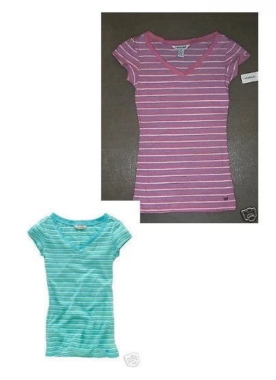 AEROPOSTALE  Striped v-neck Shirt NWT
