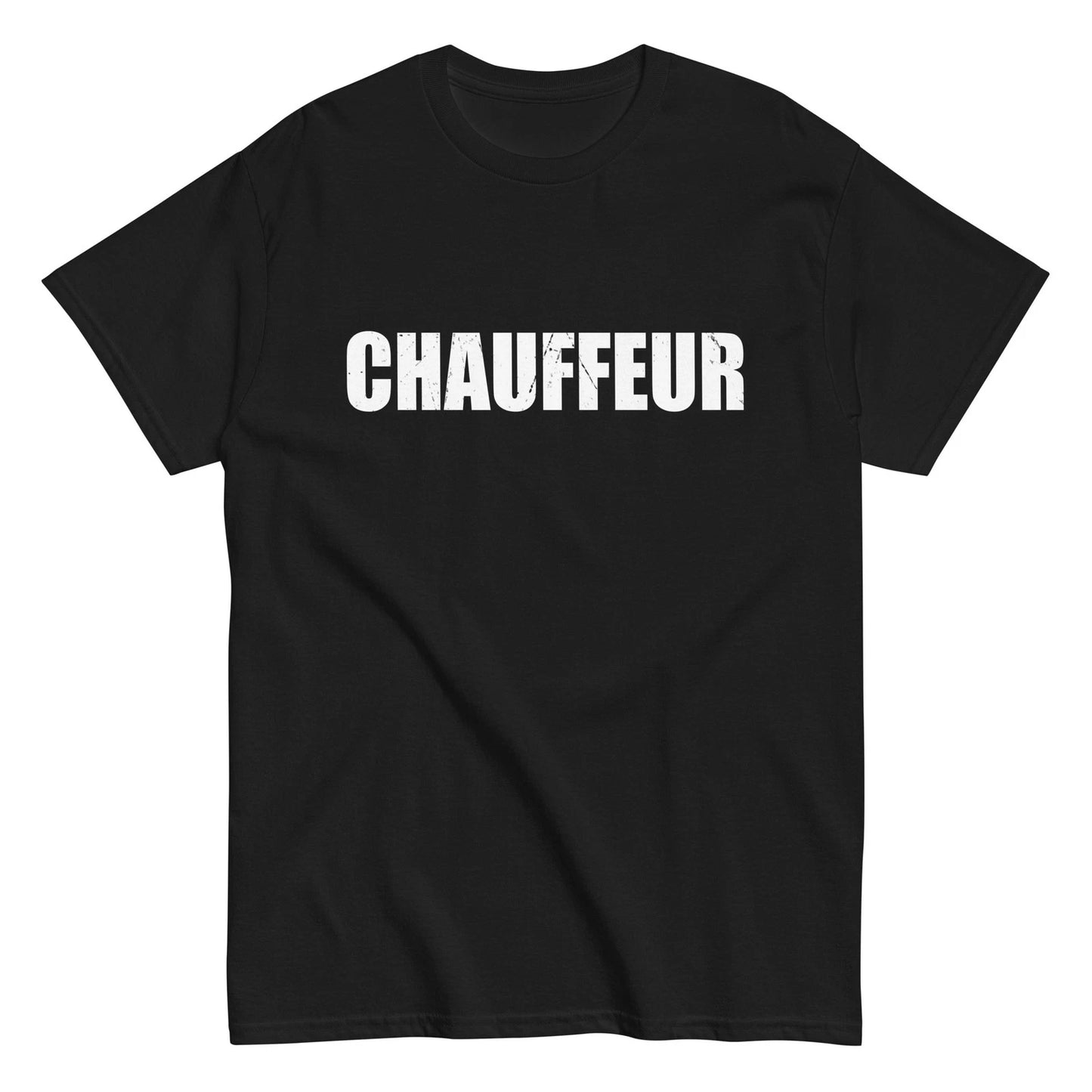 Chauffeur Funny Cute Lazy Easy Simple DIY Halloween Costume T-Shirt New Graphic