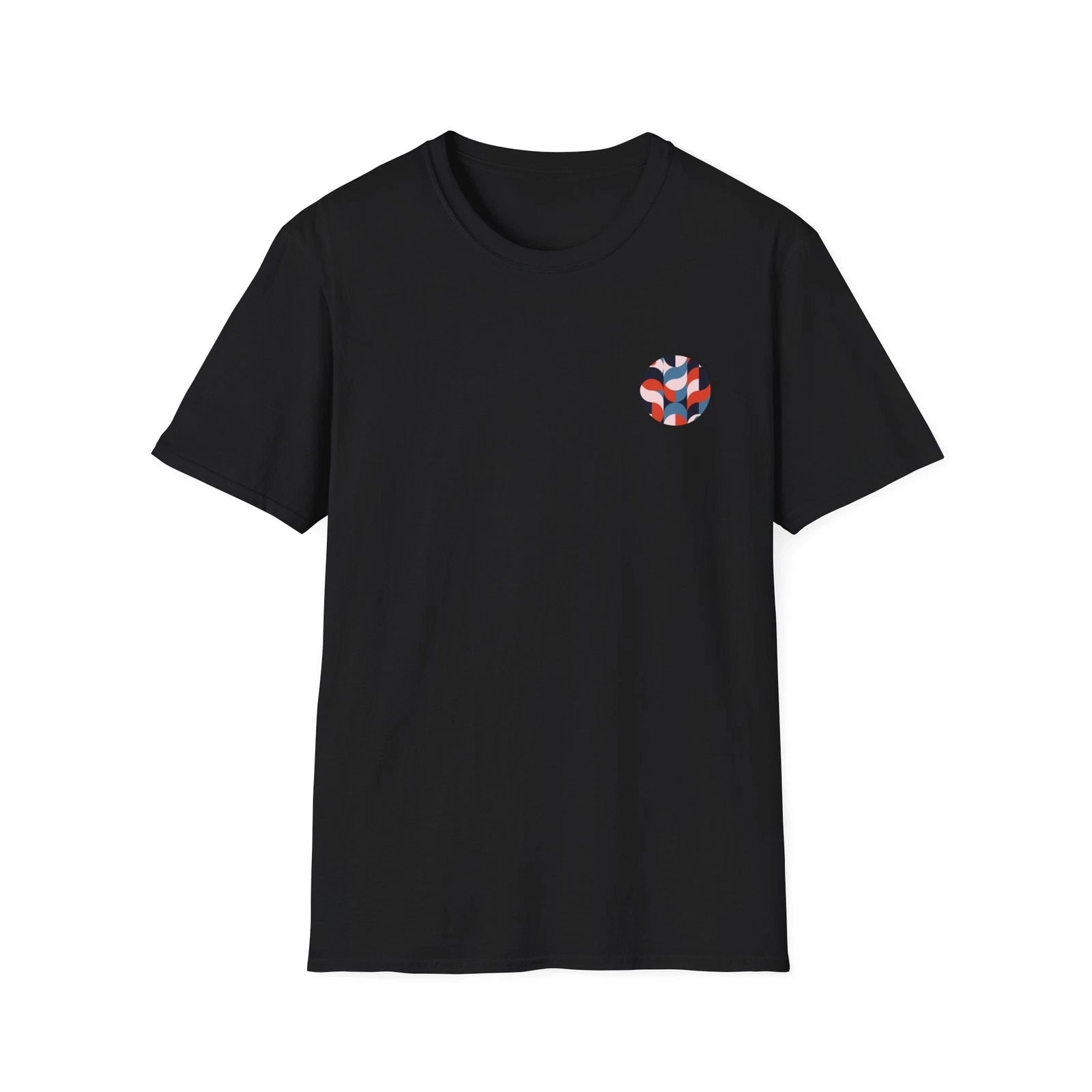 Enjoy The Journey retro abstract pattern T-Shirt | motivational graphic tee