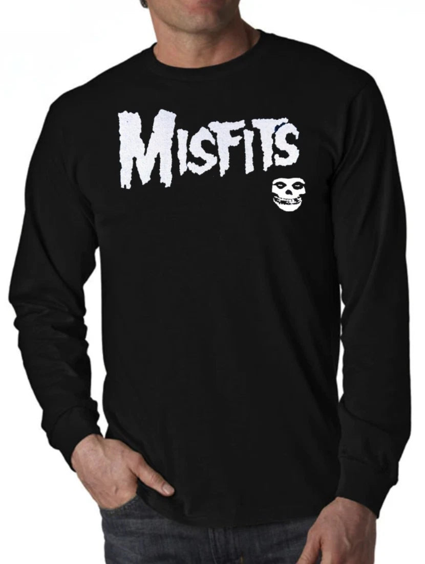 MISFITS L PUNK ROCK BAND long sleeve shirt Men's Sizes