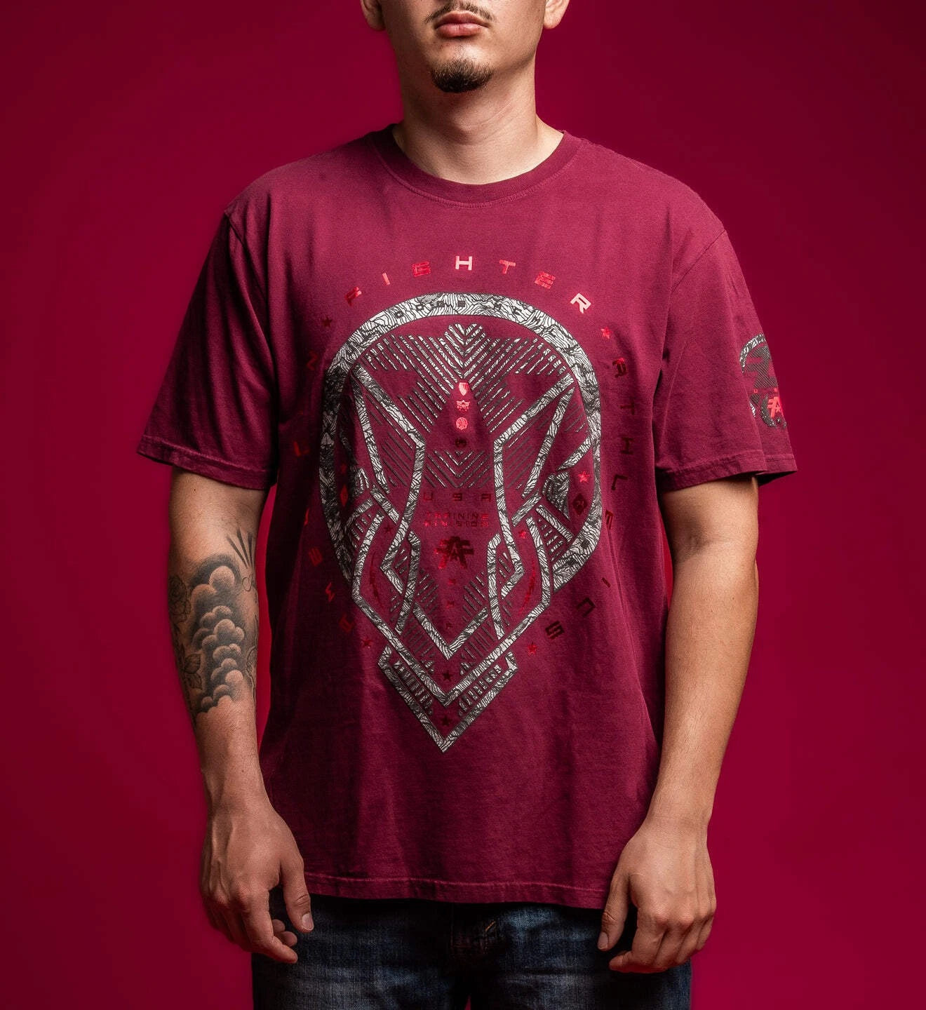 American Fighter Men’s T-shirt Cross Mountain