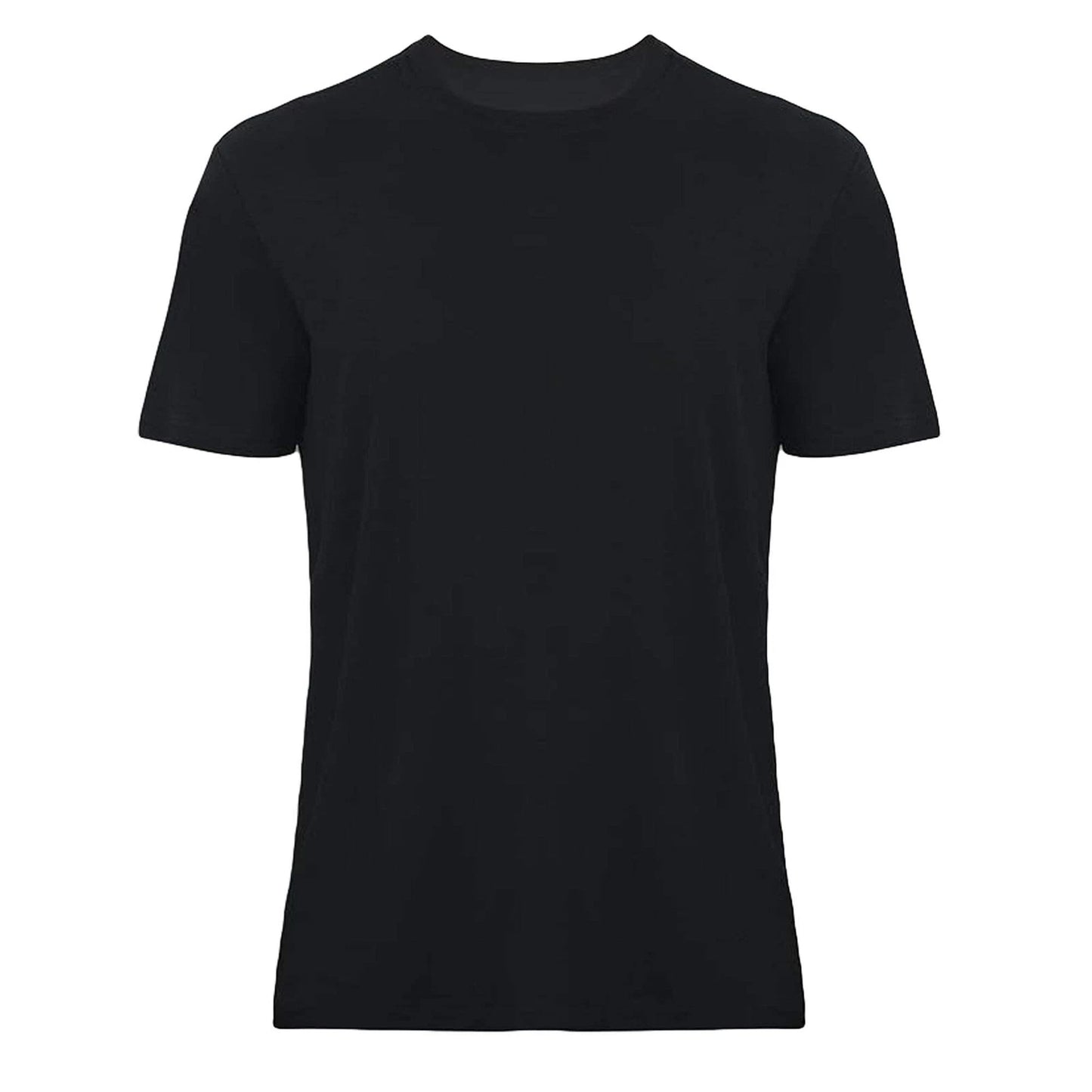 Premium T-Shirts for Men Rayon Made from Bamboo Crewneck Undershirt Tees Moistur