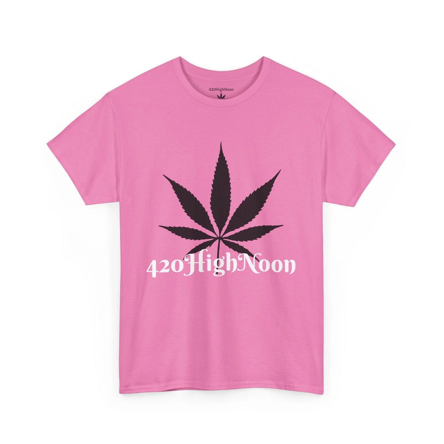 420HighNoon Unisex Tee, Marijuana Graphic Shirt, Stoner Gift, Weed Lover Top,