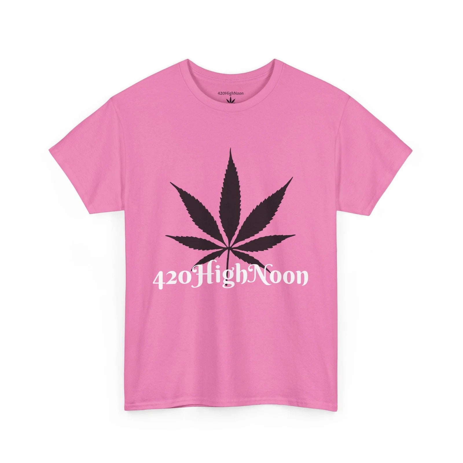 420HighNoon Unisex Tee, Marijuana Graphic Shirt, Stoner Gift, Weed Lover Top,