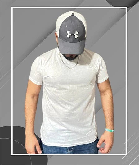 5 PACK ~ L, XL, XXL SIZES CLASSIC PLAIN WHITE SHIRT 100% COTTON (Wholesale Lots)