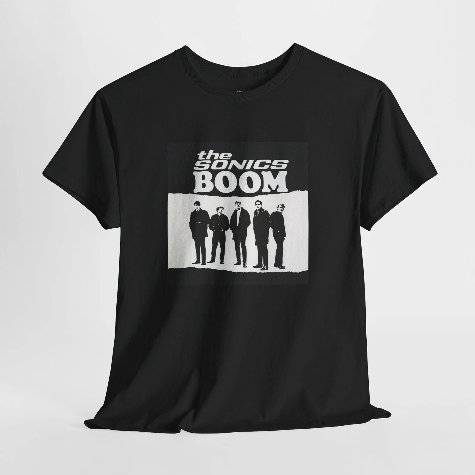 The Sonics Boom T-Shirt Vintage Garage Rock Band Music Tee