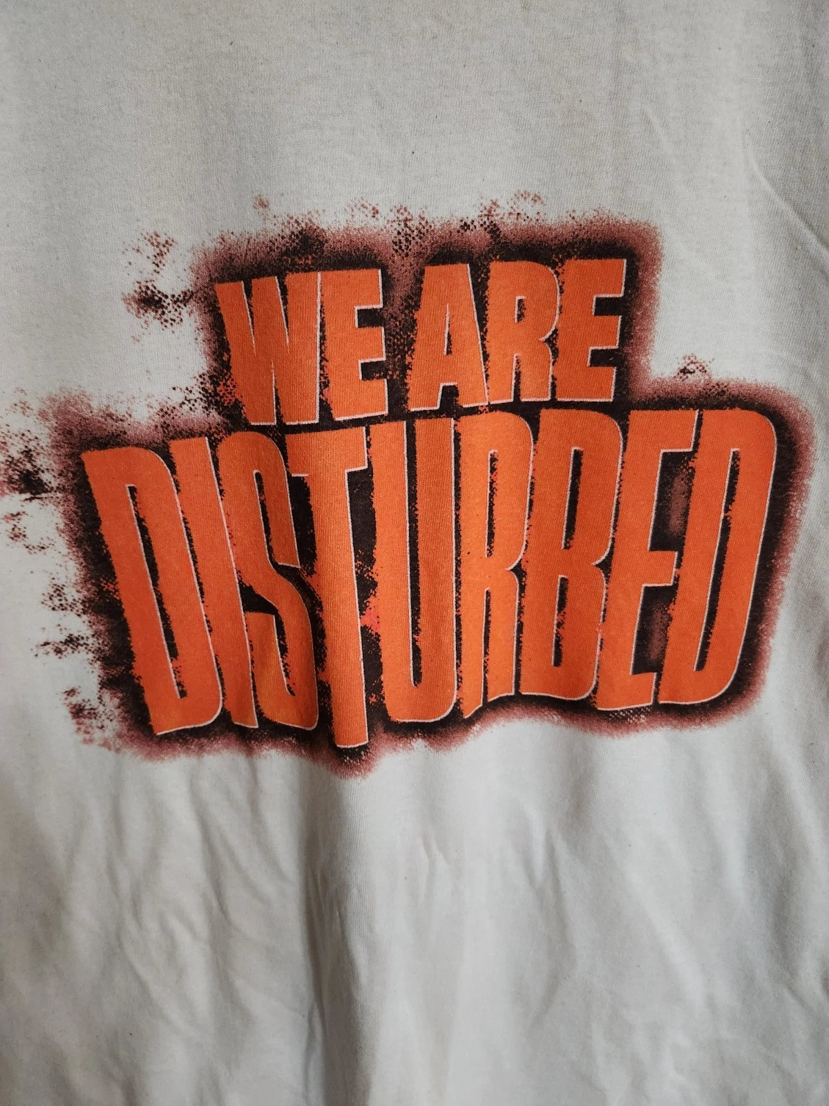NEW - DISTURBED OFFICIAL MERCH 2023 WE ARE DISTURBED CONCERT MUSIC T-SHIRT XL