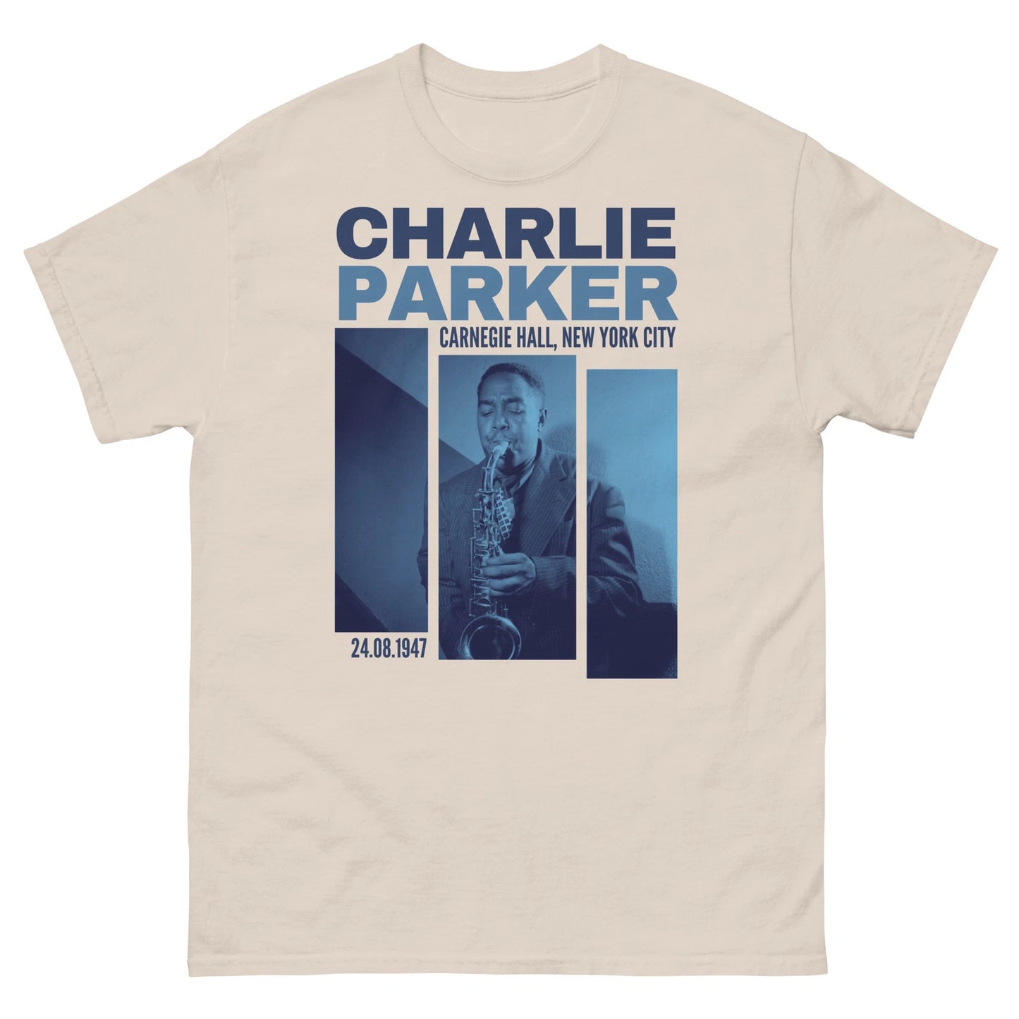 Charlie Parker T Shirt | Jazz Icon | Bebop Music Legend Tee