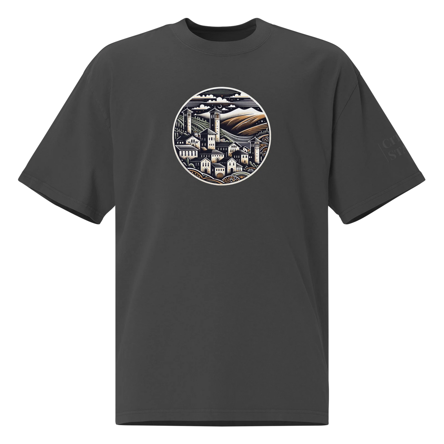Oversized faded t-shirt (KOSOVA)