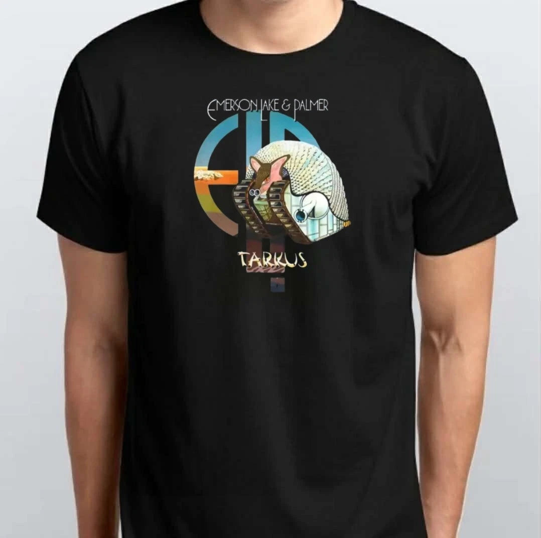 Tarkus ELP Emerson Lake and Palmer Unisex T-SHIRT S M L XL XXL 3 4 XL Black