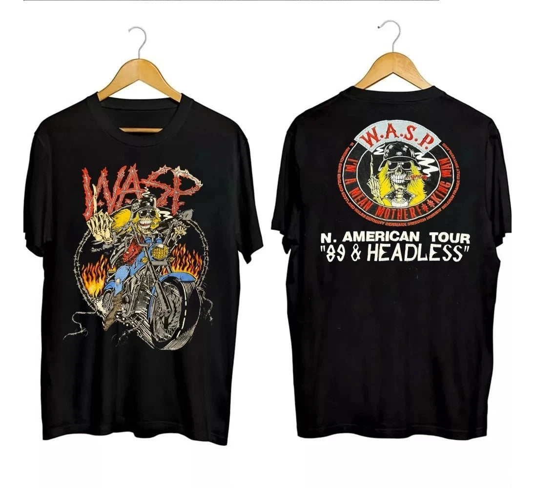 1989 WASP 89 & Headless W.A.S.P. Unisex T-Shirt