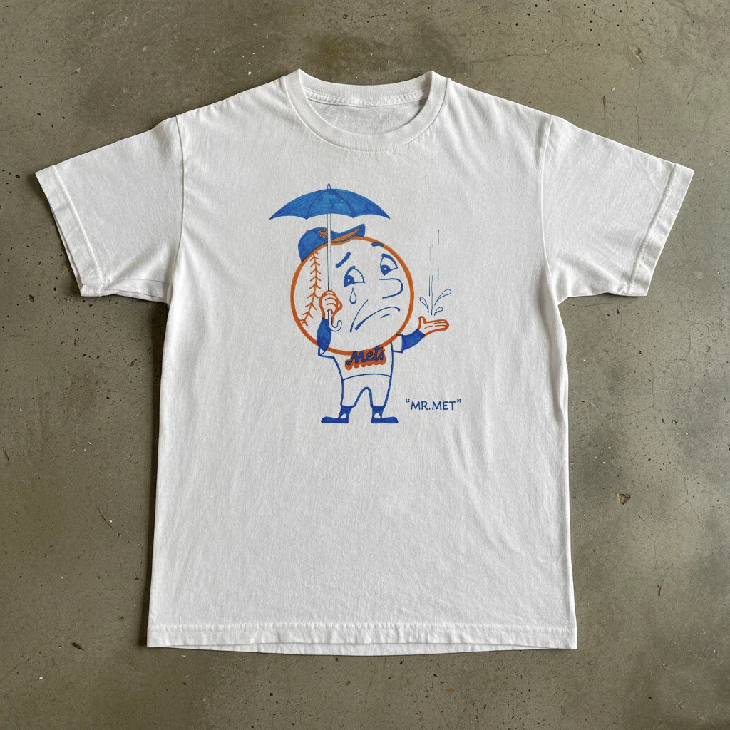 Vintage Mr. Met New York Tee