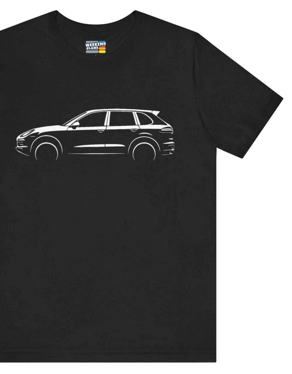 957 Porsche Cayenne Silhouette Shirt : Base / S / GTS / Turbo (2007 - 2010)