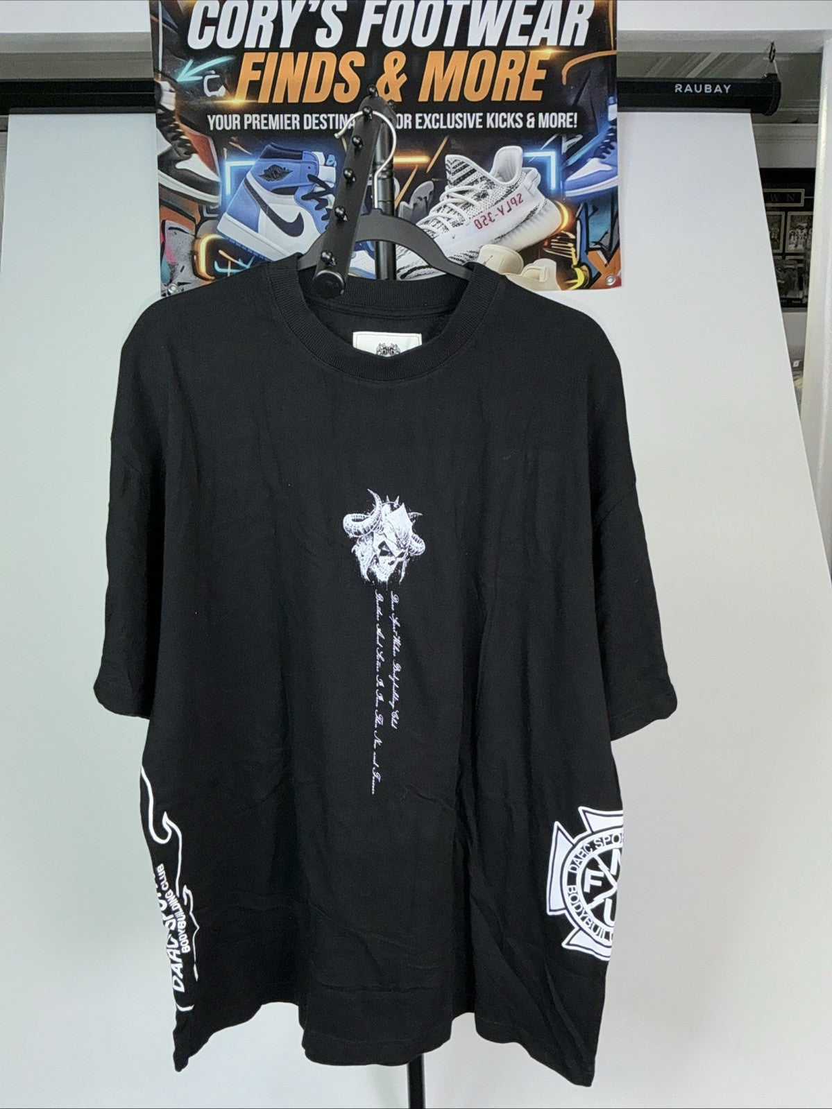 Darc Sport Echoes of Valhalla Size XL Oversized T-Shirt
