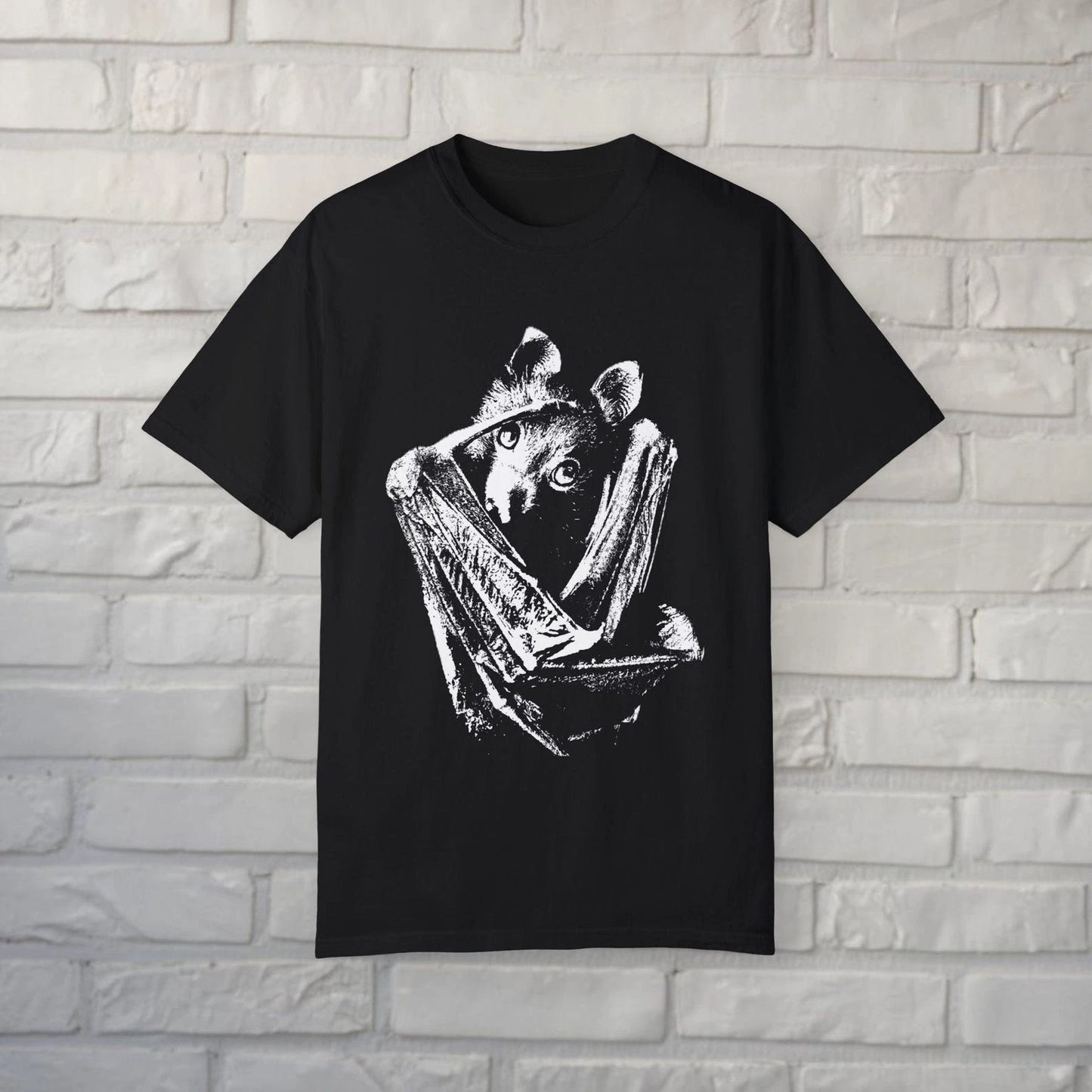 Bat Shirt Gothic Vampire Graphic Tee Goth Oddities Curiosity Gift Unisex Tee
