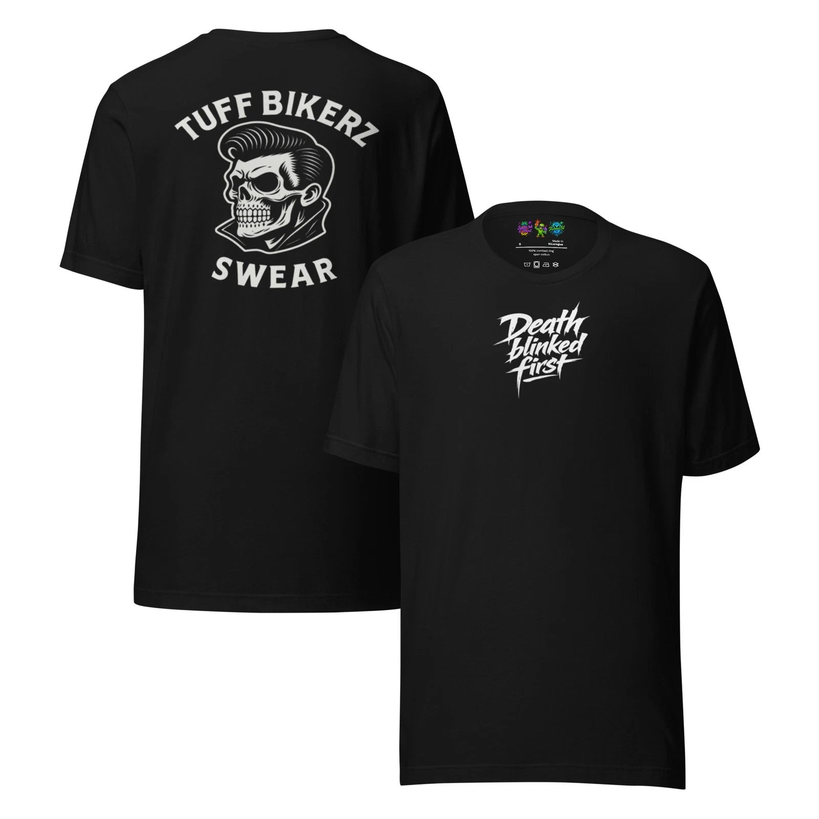 Blink Of Death | Motorcycle Wreck Survivor Tee Shirt | Famous 51 & Premium