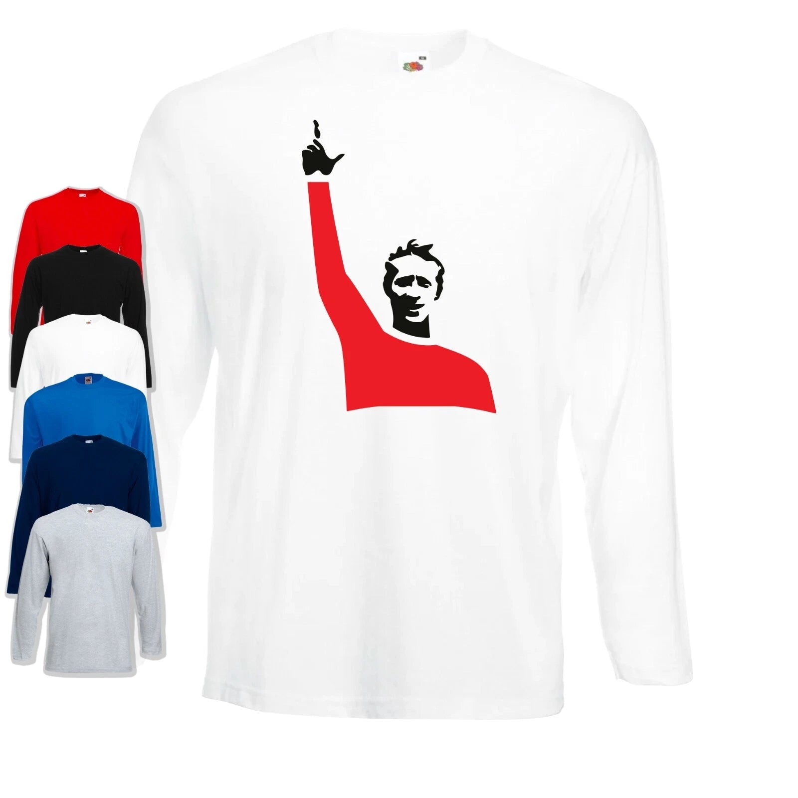 Denis Law Long Sleeve T-Shirt | 10 | MUFC Legend | Manchester | United