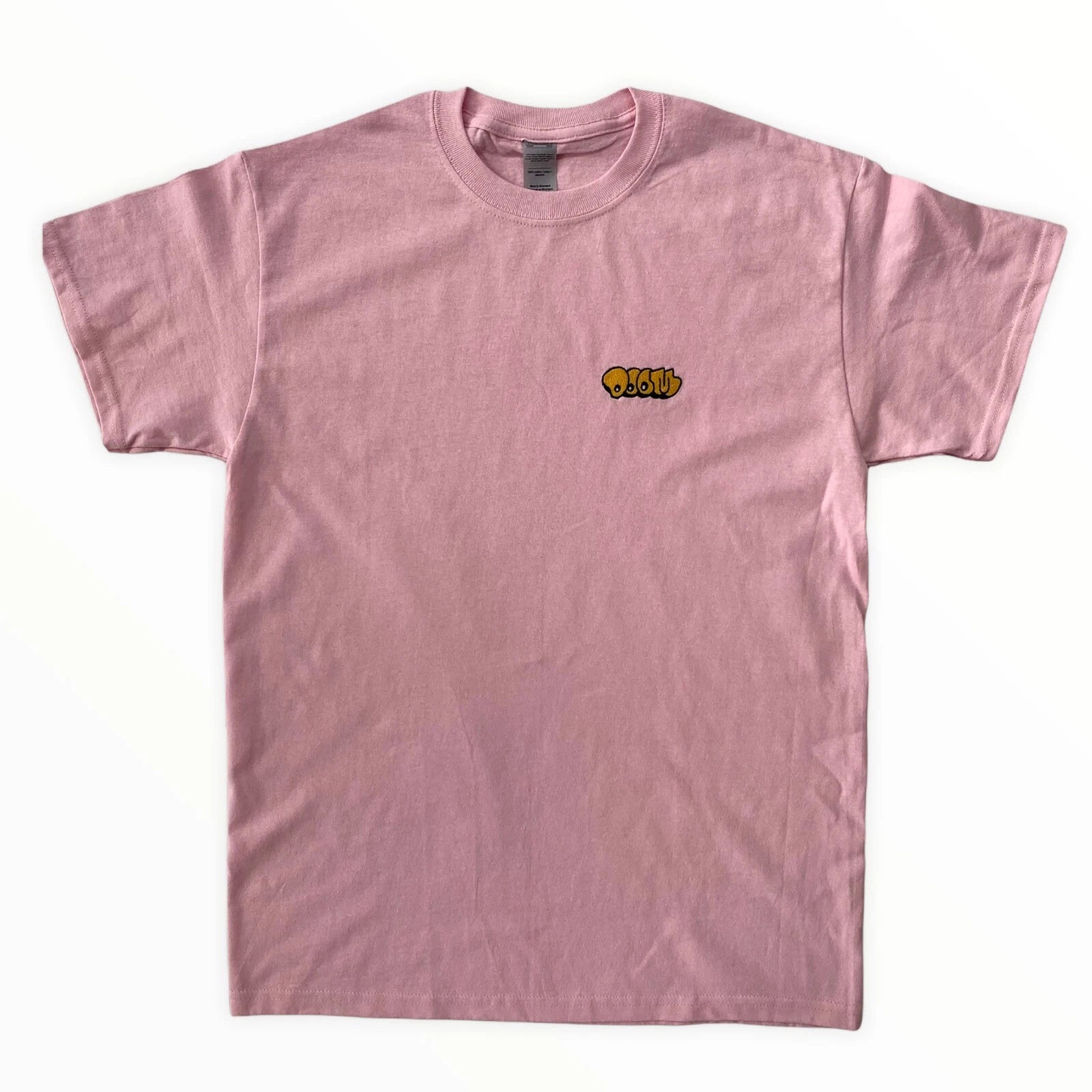 Actual Fact MF Doom Bubble Embroidered Pink T Shirt