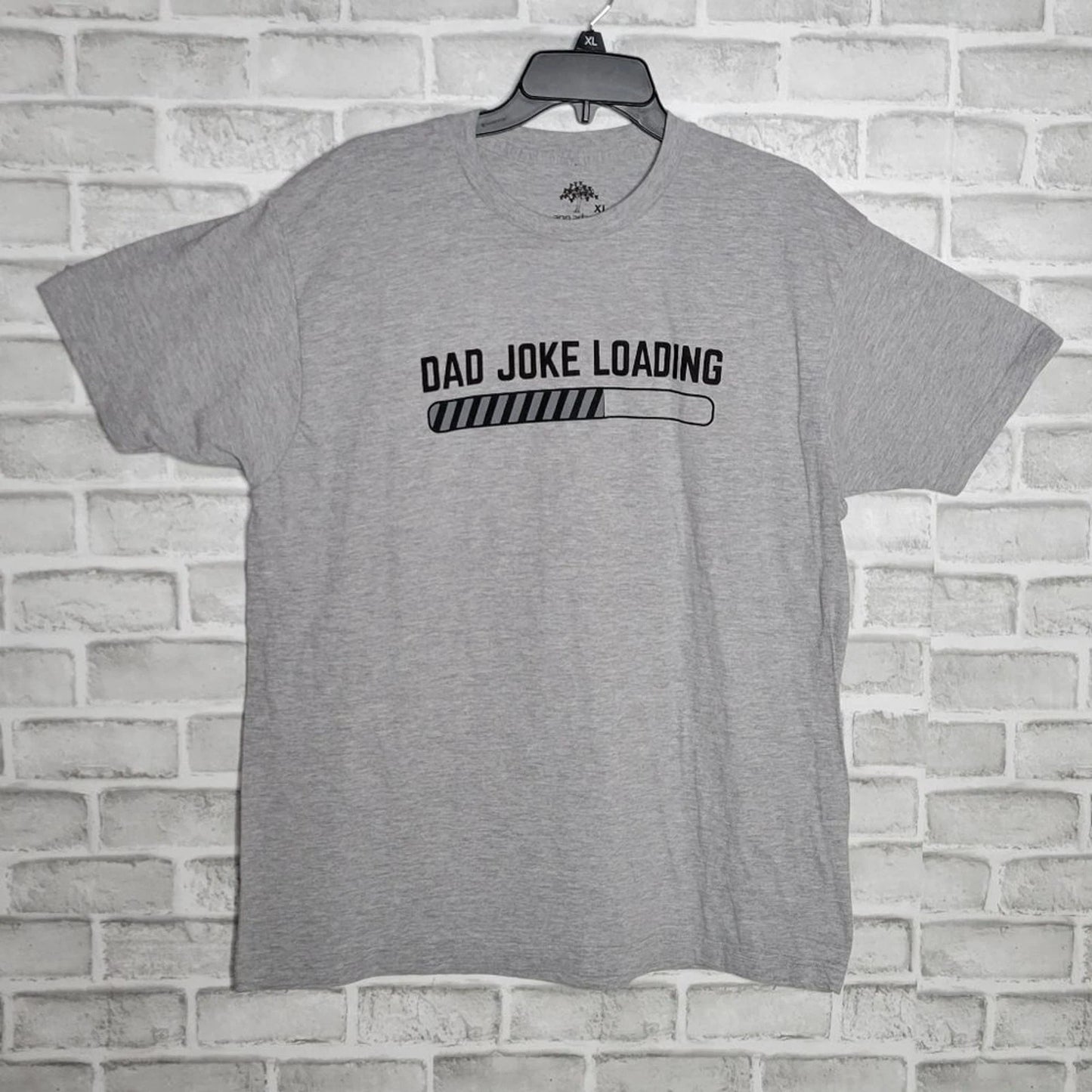 Dad Joke Loading Gray T-shirt, size XL