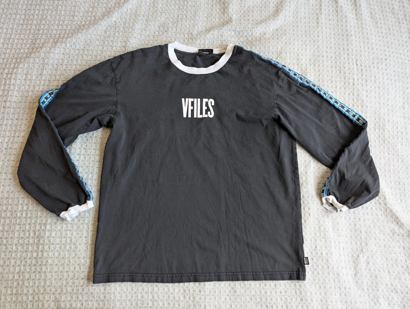 VFILES Shirt Adult Medium Black Long Sleeve Mercer Street NYC