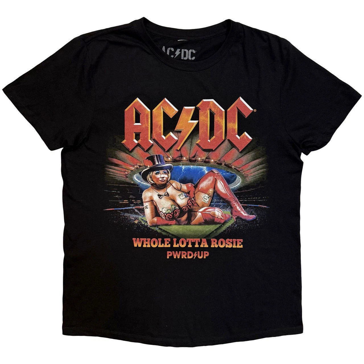 AC/DC Whole Lotta Madrid EU Tour '25 Official T-Shirt Mens