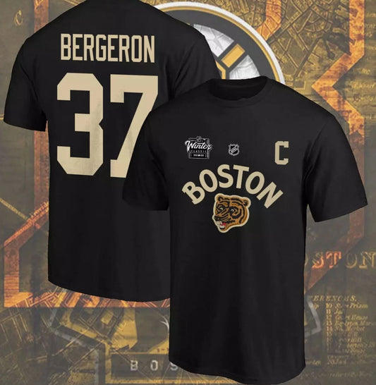HOT SALE!! Patrice Bergeron #37 Boston Bruins 2023 Hockey Team T-Shirt S-3XL