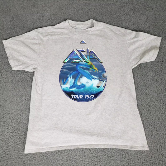 Collection Asia 1982 Band Tour Short Sleeve S to 5XL T shirt