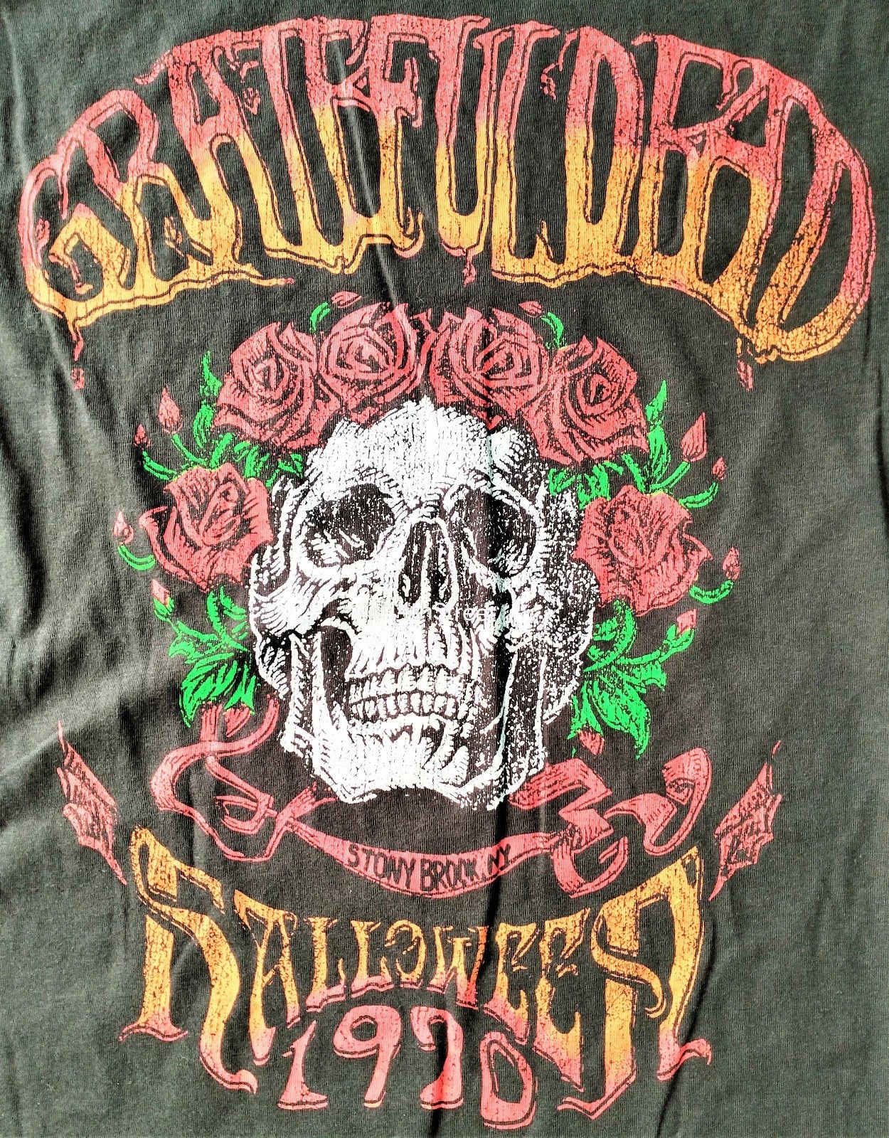 Grateful Dead Halloween 1970 long sleeve T Shirt - grey - 2XL - new with tags