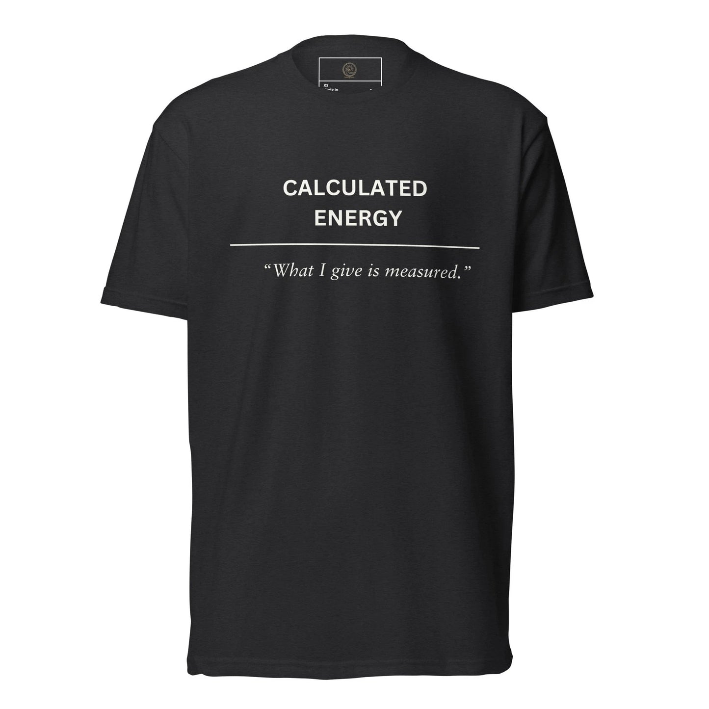 Calculated Collection Shirt | Premium Minimalist  Unisex T-Shirt