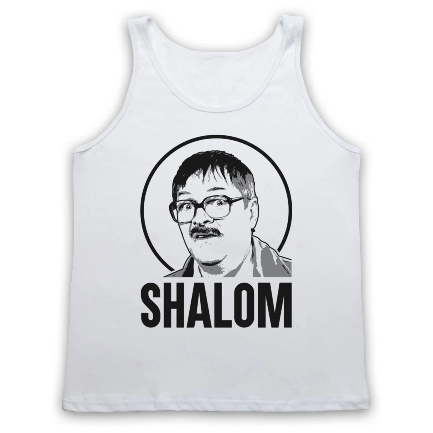 FRIDAY NIGHT JIM UNOFFICIAL SHALOM COMEDY JACKIE TV ADULTS VEST TANK TOP